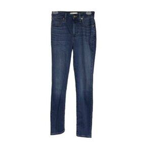 Madewell Women's High Rise Curvy‎ Fit Skinny Leg Denim Jeans Blue Size S